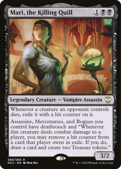 Mari, the Killing Quill [Streets of New Capenna Commander]-1