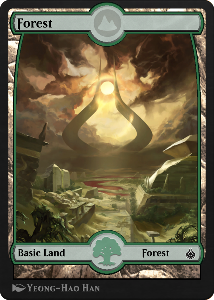 Forest (AKR-299) - Amonkhet Remastered-1