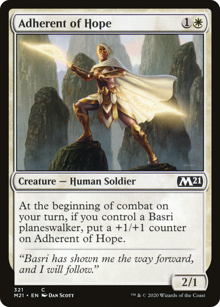 Adherent of Hope [Core Set 2021]-1