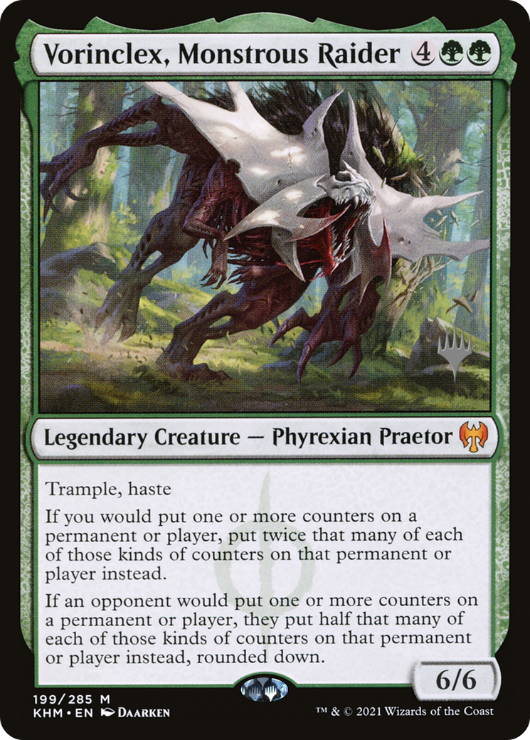 Vorinclex, Monstrous Raider (PPKHM-199) - Kaldheim Promos Foil-1