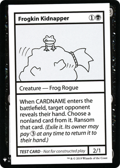 Frogkin Kidnapper [Mystery Booster Playtest Cards]-1