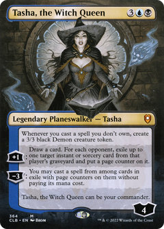 Tasha, the Witch Queen (Borderless) [Commander Legends: Battle for Baldur's Gate]-1