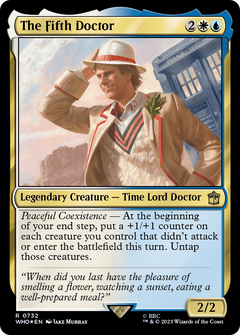 The Fifth Doctor (Surge Foil) [Doctor Who]-1