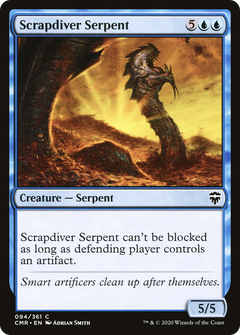 Scrapdiver Serpent [Commander Legends]-1