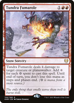 Tundra Fumarole (PPKHM-156) - Kaldheim Promos: (snow) Foil-1
