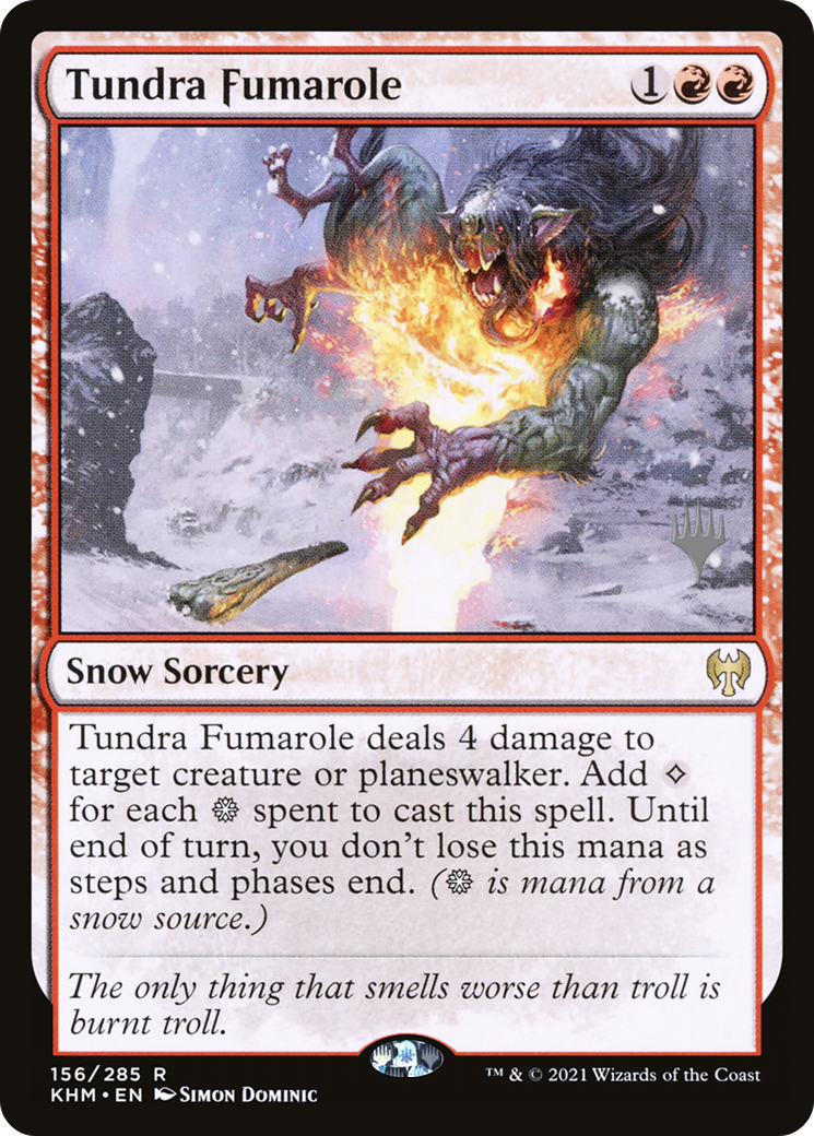 Tundra Fumarole (PPKHM-156) - Kaldheim Promos: (snow)-1