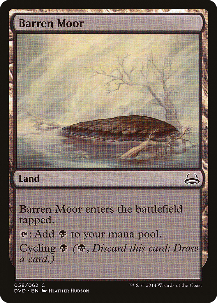 Barren Moor (Divine vs. Demonic) [Duel Decks Anthology]-1