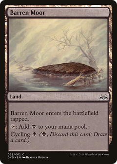 Barren Moor (Divine vs. Demonic) [Duel Decks Anthology]-1
