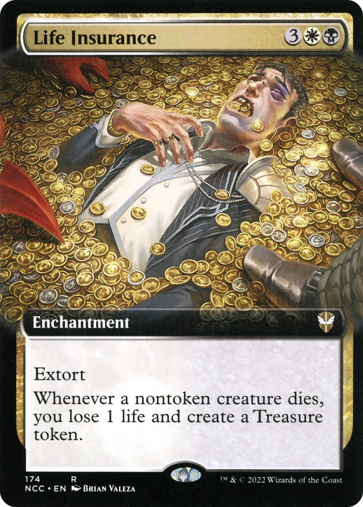 Life Insurance (Extended Art) [Streets of New Capenna Commander]-1