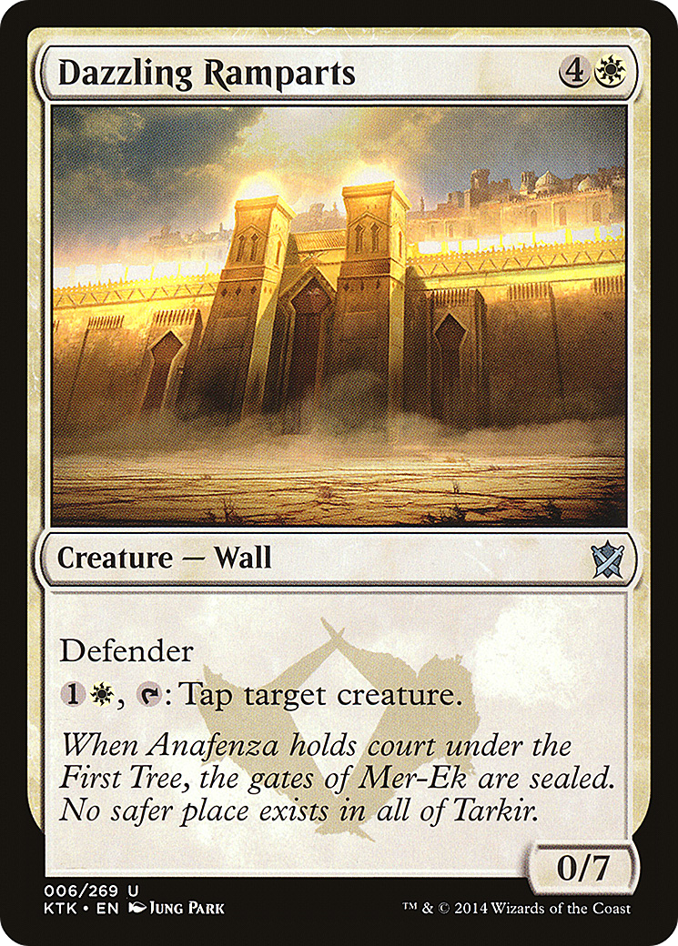 Dazzling Ramparts [Khans of Tarkir]-1