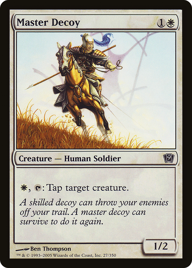 Master Decoy (9ED-027) - 9th Edition Foil-1