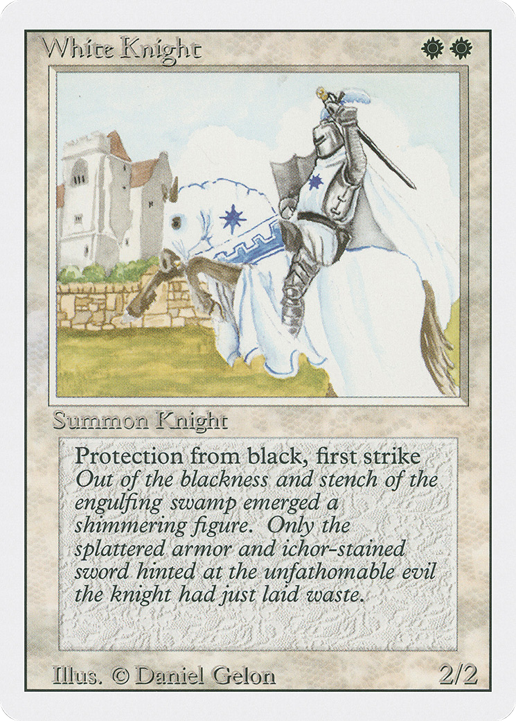 White Knight (3ED-) - Revised Edition-1