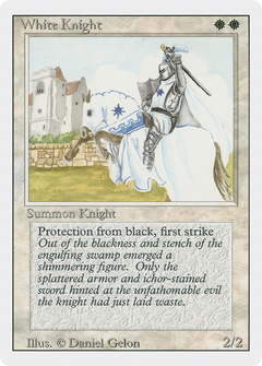 White Knight (3ED-) - Revised Edition-1