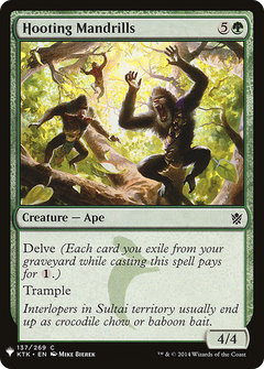 Hooting Mandrills [Mystery Booster]-1