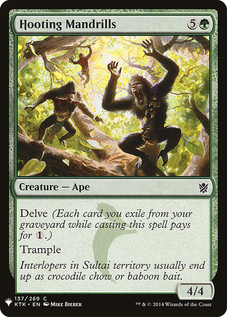 Hooting Mandrills [Mystery Booster]-1