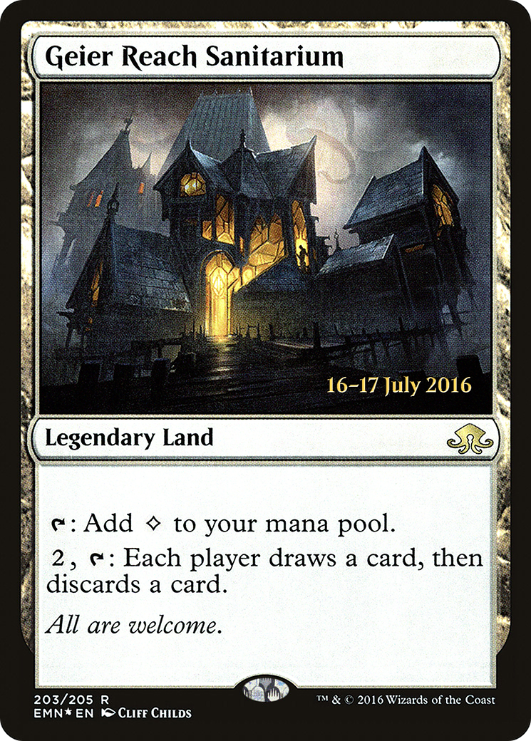 Geier Reach Sanitarium [Eldritch Moon Prerelease Promos]-1