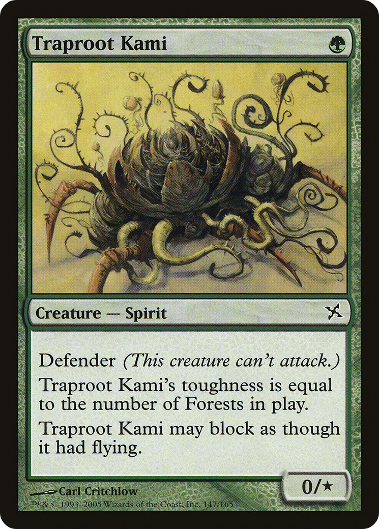 Traproot Kami (BOK-147) - Betrayers of Kamigawa-1