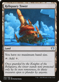 Reliquary Tower [Commander 2020]-1