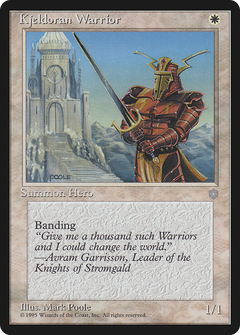 Kjeldoran Warrior [Ice Age]-1