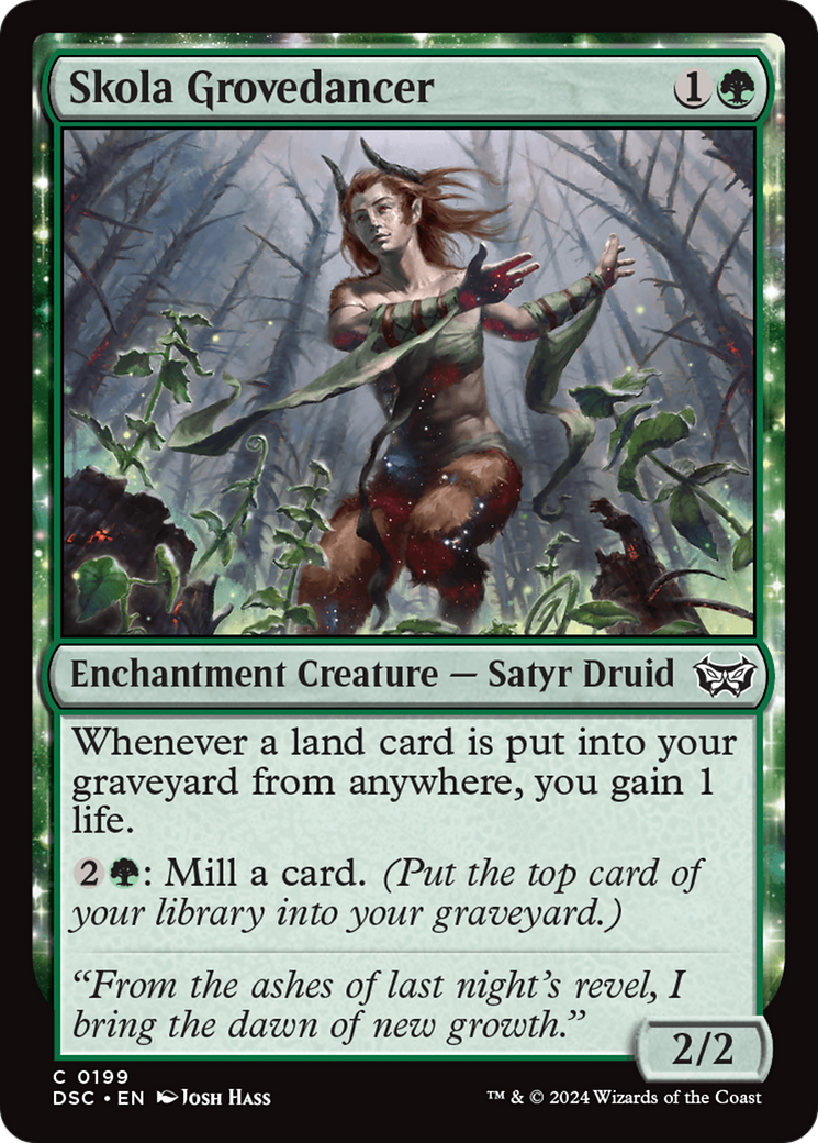 Skola Grovedancer [Duskmourn: House of Horror Commander]-1