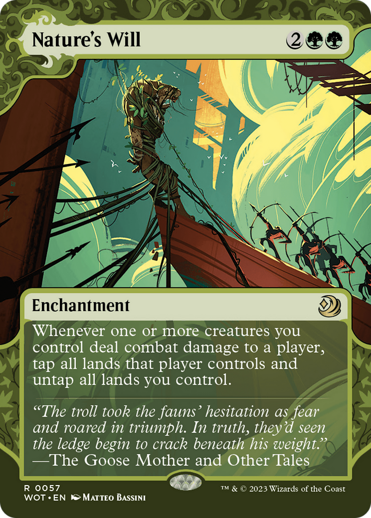 Nature's Will [Wilds of Eldraine: Enchanting Tales]-1