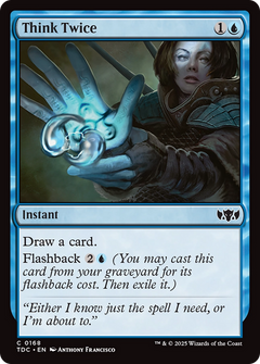 Think Twice [Tarkir: Dragonstorm Commander]-1