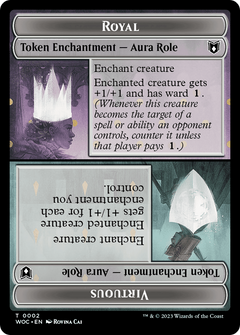 Royal // Virtuous (TWOC-002) - Wilds of Eldraine Commander Tokens-1