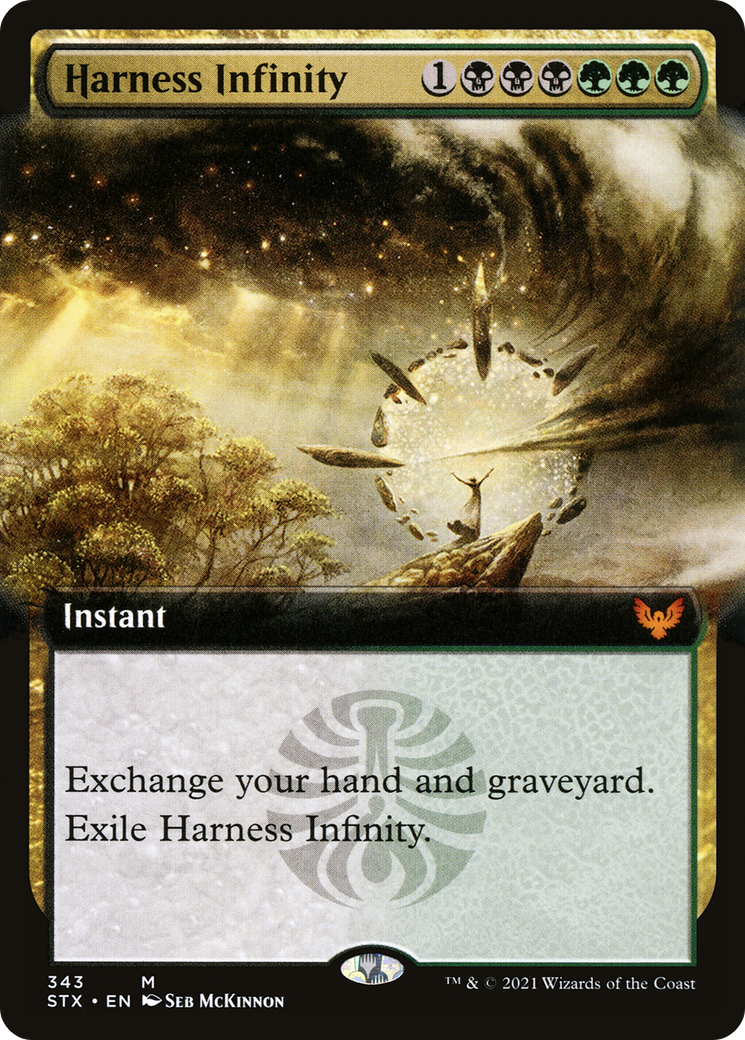 Harness Infinity (Extended Art) [Strixhaven: School of Mages]-1