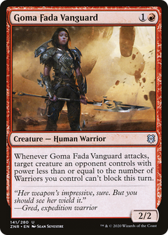 Goma Fada Vanguard [Zendikar Rising]-1