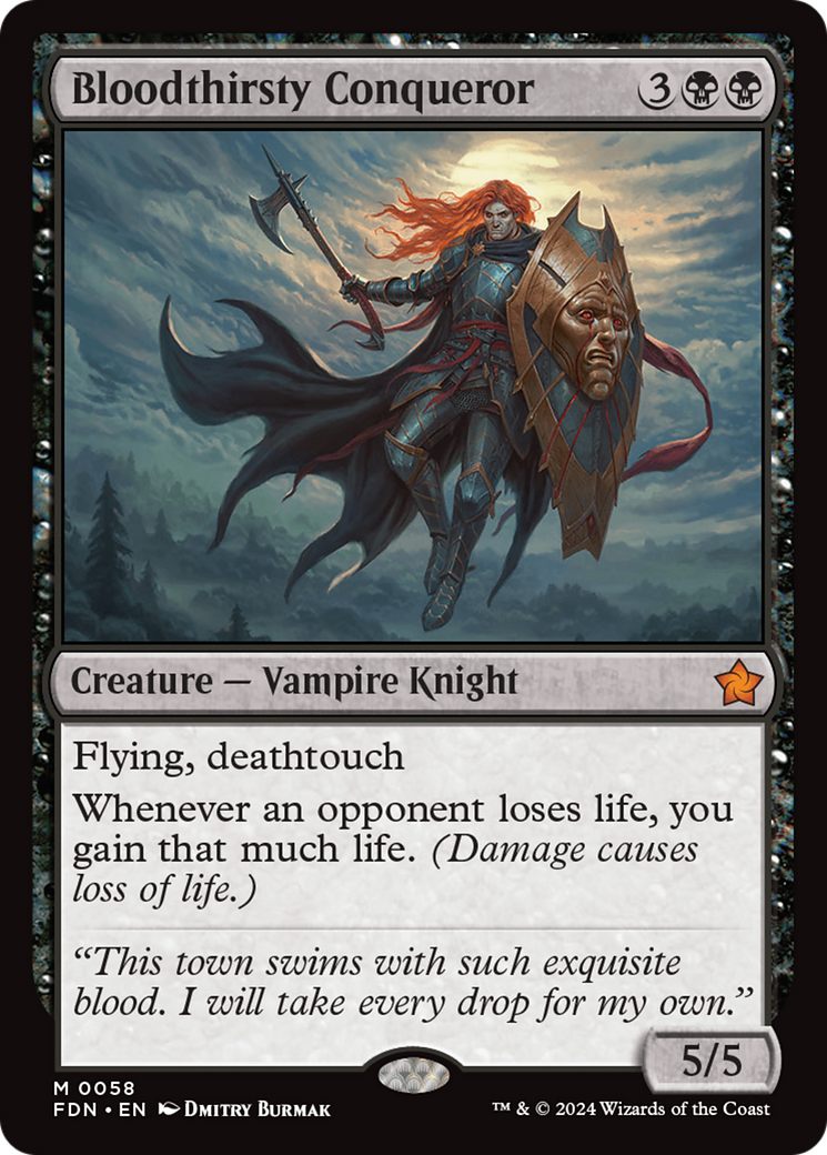 Bloodthirsty Conqueror [Foundations]-1