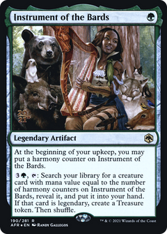 Instrument of the Bards [Dungeons & Dragons: Adventures in the Forgotten Realms Prerelease Promos]-1