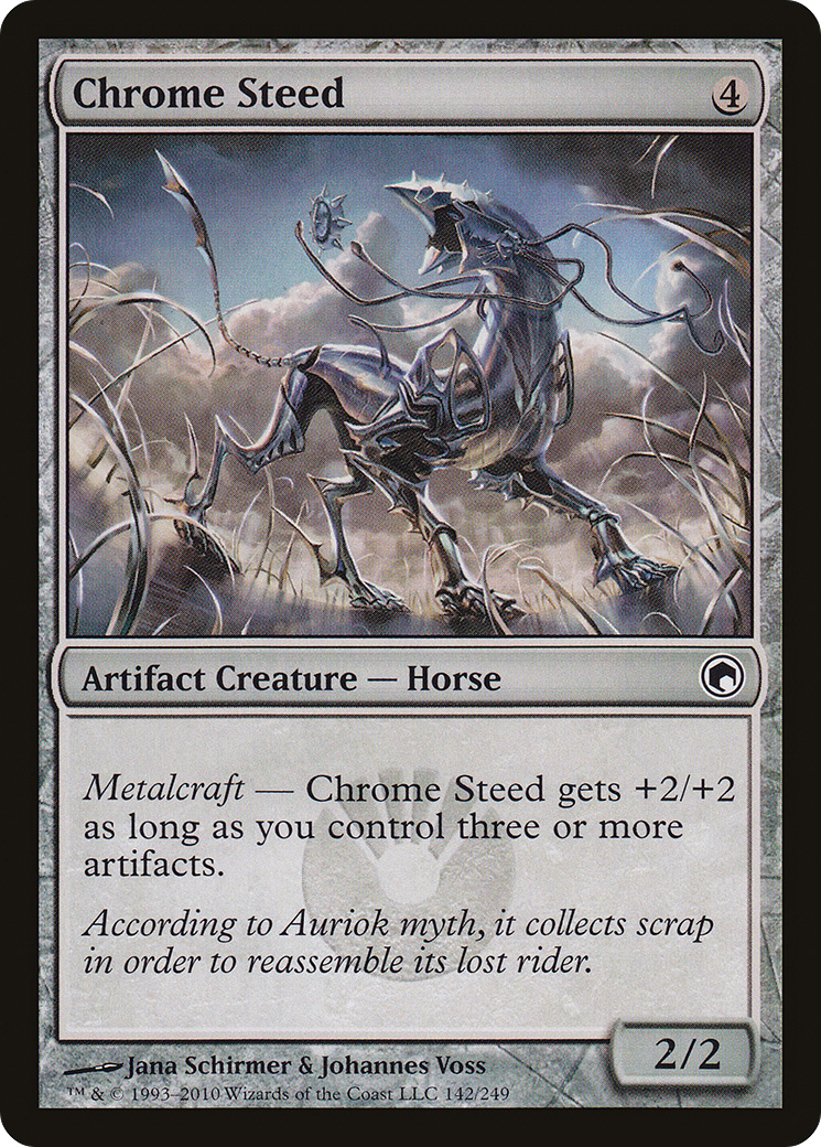 Chrome Steed [Scars of Mirrodin]-1