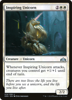 Inspiring Unicorn [Guilds of Ravnica]-1