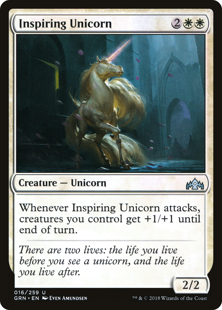 Inspiring Unicorn [Guilds of Ravnica]-1