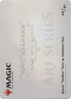 Henzie "Toolbox" Torre // Henzie "Toolbox" Torre (ASNC-040) - New Capenna Art Series (Borderless) Foil-2