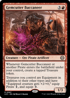 Gemcutter Buccaneer [The Lost Caverns of Ixalan Commander]-1