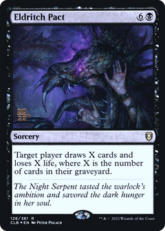 Eldritch Pact [Commander Legends: Battle for Baldur's Gate Prerelease Promos]-1