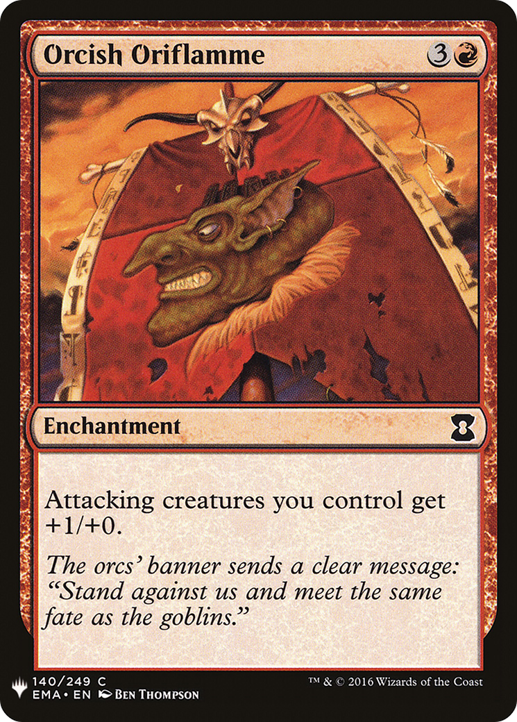 Orcish Oriflamme [Mystery Booster]-1