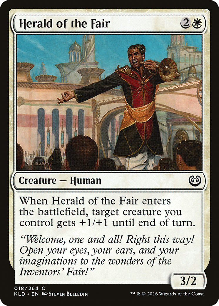 Herald of the Fair [Kaladesh]-1