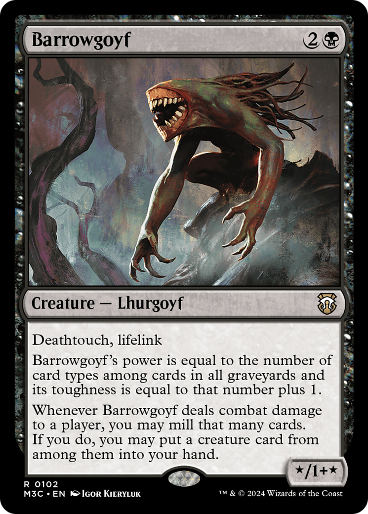 Barrowgoyf [Modern Horizons 3 Commander]-1