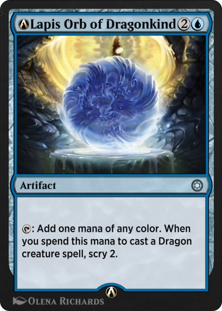 A-Lapis Orb of Dragonkind (HBG-A-127) - Alchemy Horizons: Baldur's Gate-1