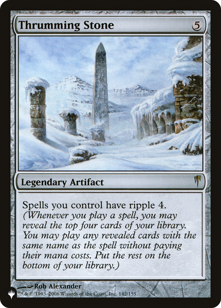 Thrumming Stone [The List]-1
