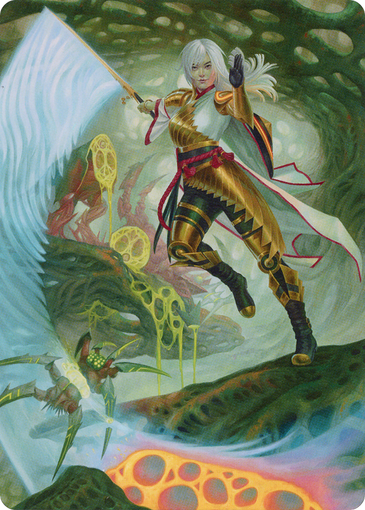 The Eternal Wanderer // The Eternal Wanderer (AONE-003) - Phyrexia: All Will Be One Art Series (Borderless)-1
