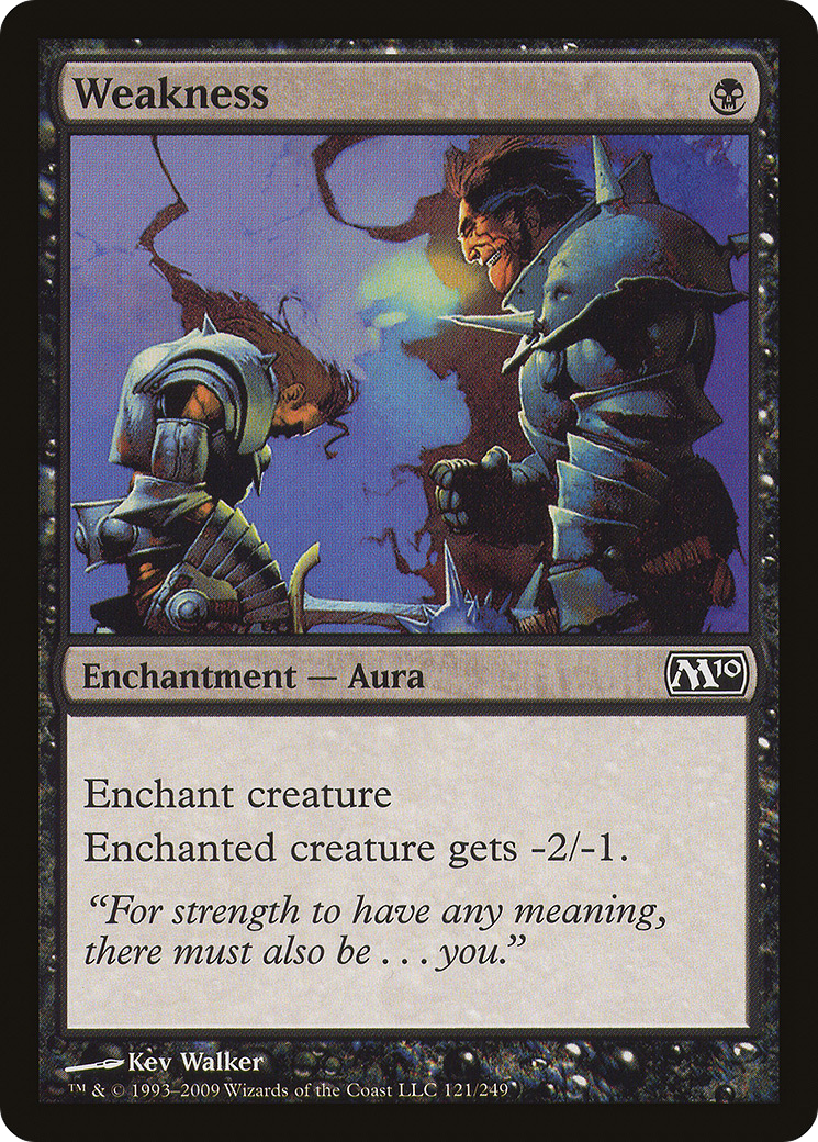 Weakness (M10-121) - Magic 2010-1