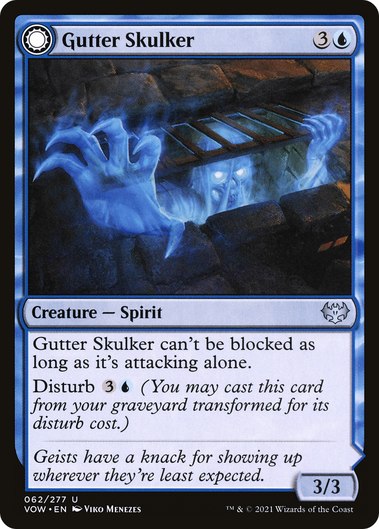Gutter Skulker // Gutter Shortcut [Innistrad: Crimson Vow]-3