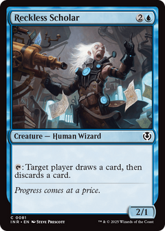 Reckless Scholar [Innistrad Remastered]-1