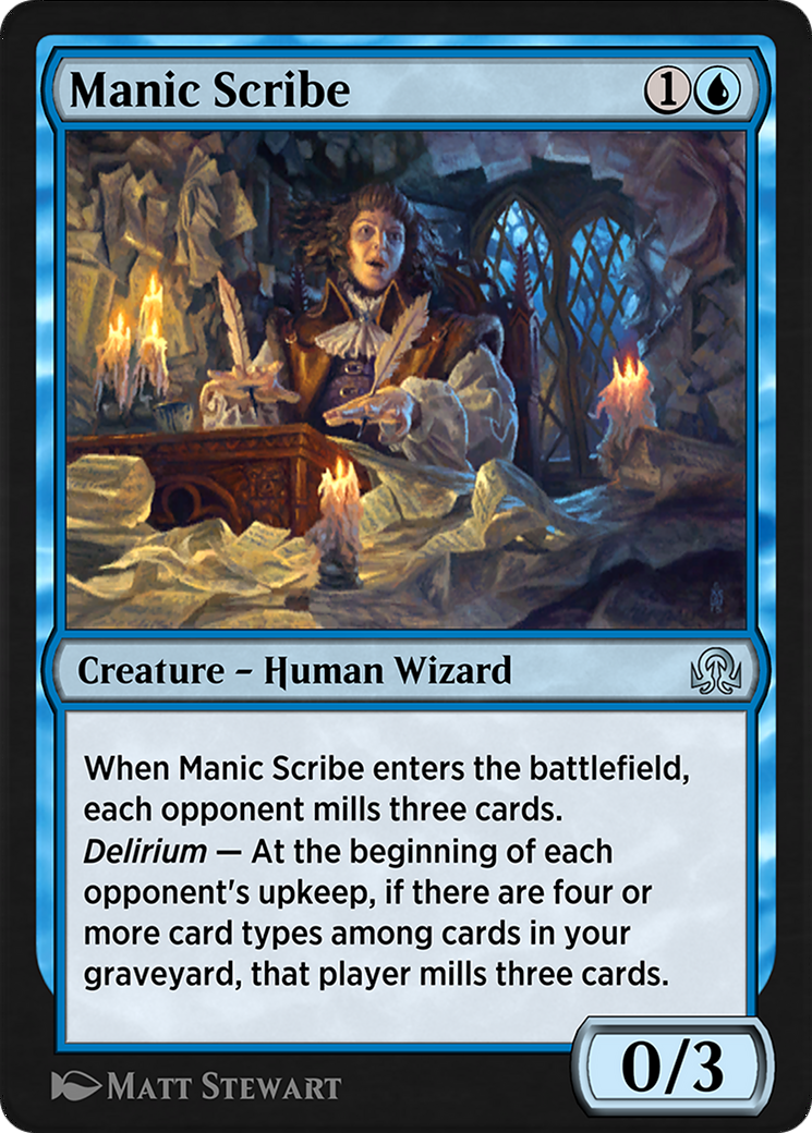 Manic Scribe (SIR-080) - Shadows over Innistrad Remastered-1
