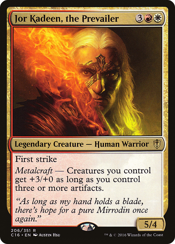 Jor Kadeen, the Prevailer [Commander 2016]-1