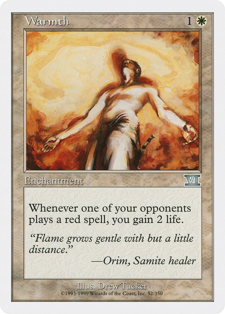 Warmth (6ED-052) - Classic Sixth Edition-1