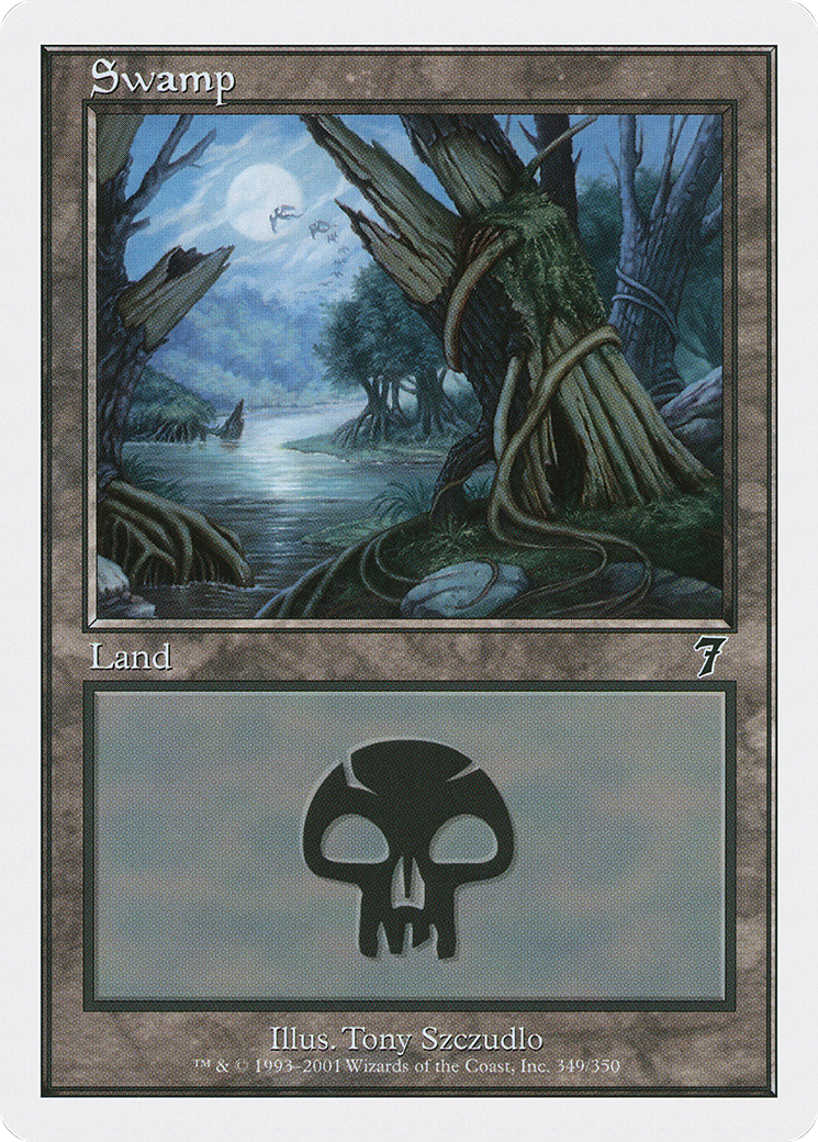 Swamp (349) [Seventh Edition]-1